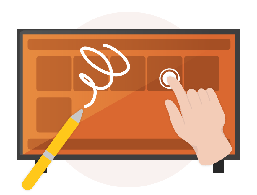 タッチ操作対応